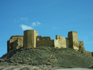 Castillo de Montearagón, en la Hoya de Huesca